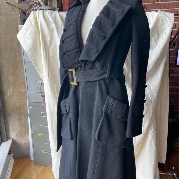 L.A.M.B. Military Wool Coat - Picture 1 of 7